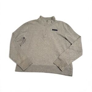 Aeropostale Gray Quarter-Zip Sweater